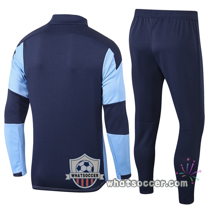 Manchester City Blue Tracksuit 2020-2021
