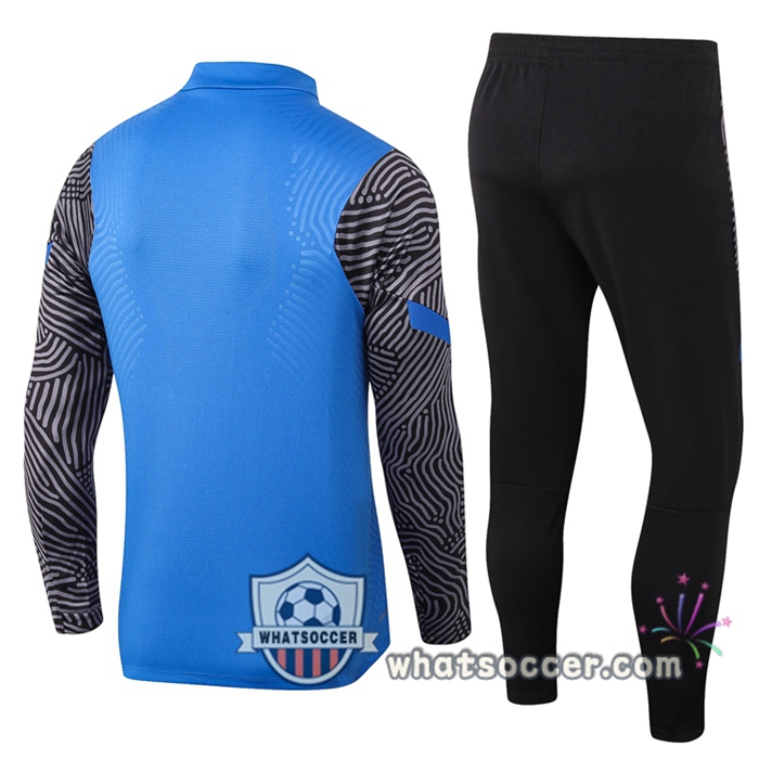 Inter Milan Blue Tracksuit 2020-2021