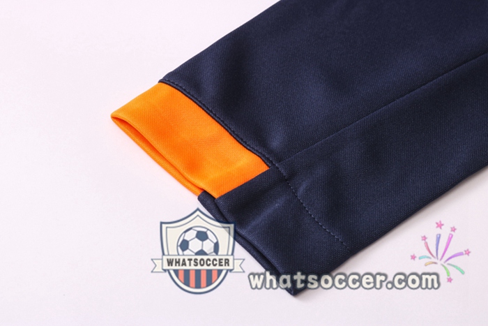 Valencia Blue Royal Orange Tracksuit 2020-2021
