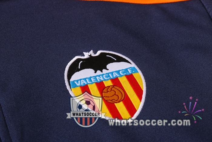Valencia Blue Royal Orange Tracksuit 2020-2021