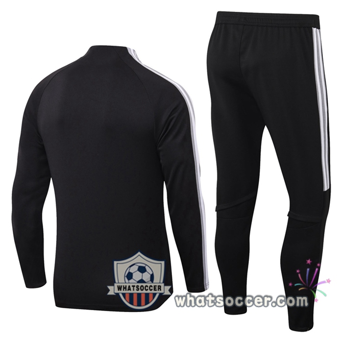 Real Madrid Black Training Jacket 2020-2021