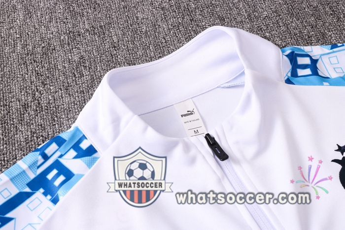 Olympique de Marseille White Training Jacket 2020-2021