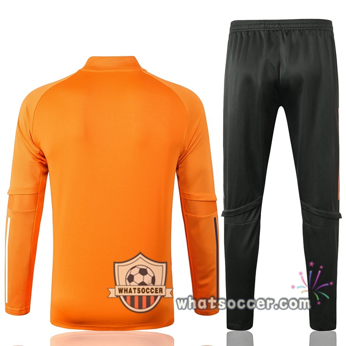 Manchester United Orange Training Jacket 2020-2021