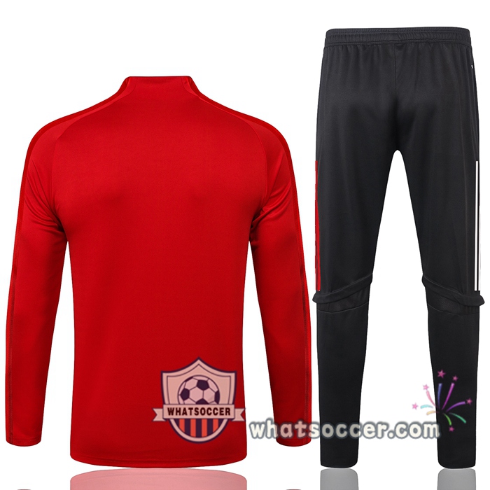 Bayern Munich Red Training Jacket 2020-2021