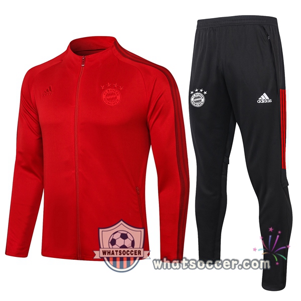 Bayern Munich Red Training Jacket 2020-2021