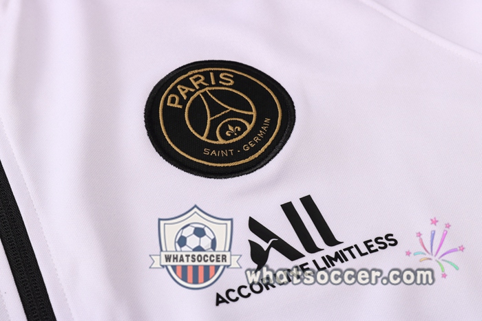 Pairis PSG Jordan White Training Jacket 2020-2021