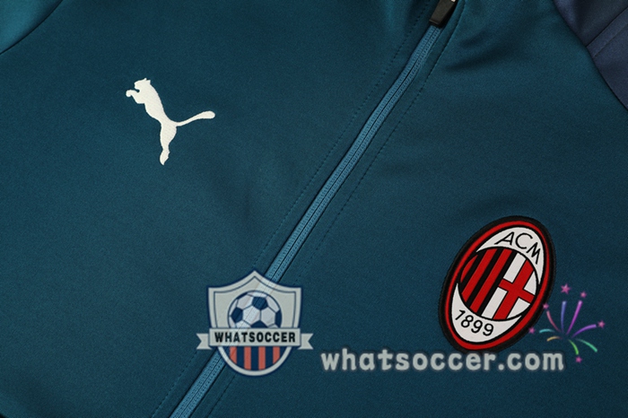 AC Milan Green Training Jacket 2020-2021