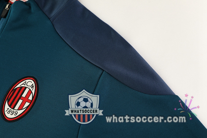 AC Milan Green Training Jacket 2020-2021