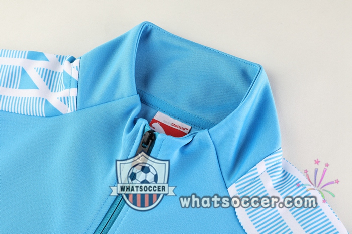 Olympique de Marseille Blue Training Jacket 2020-2021
