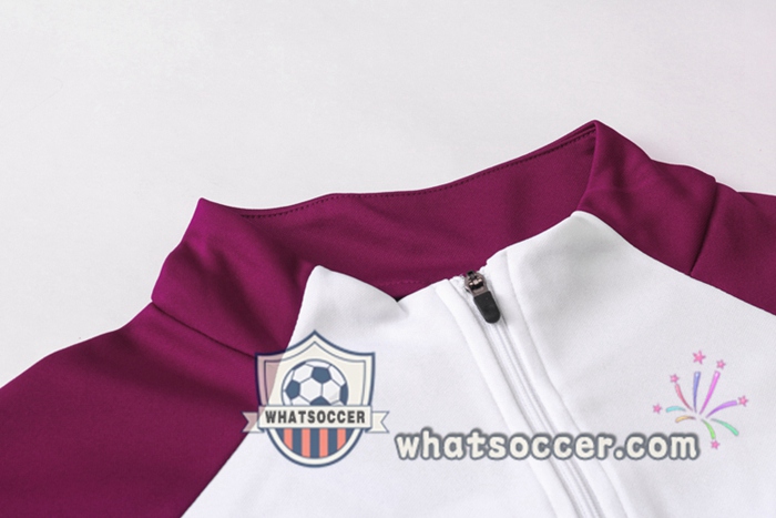 Pairis PSG Jordan White Purple Tracksuit 2020-2021