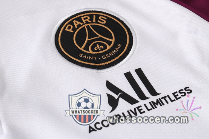 Pairis PSG Jordan White Purple Tracksuit 2020-2021