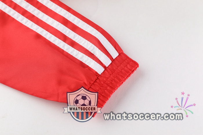Arsenal Red Windbreaker Hoodie 2020-2021