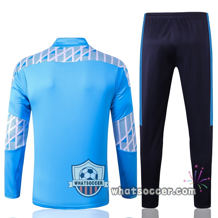 Olympique de Marseille Blue Tracksuit 2020-2021