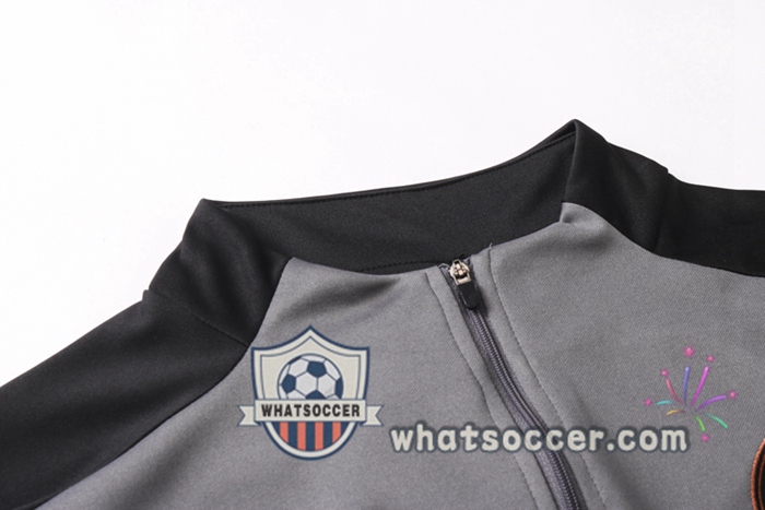 Manchester City Gray Tracksuit 2020-2021