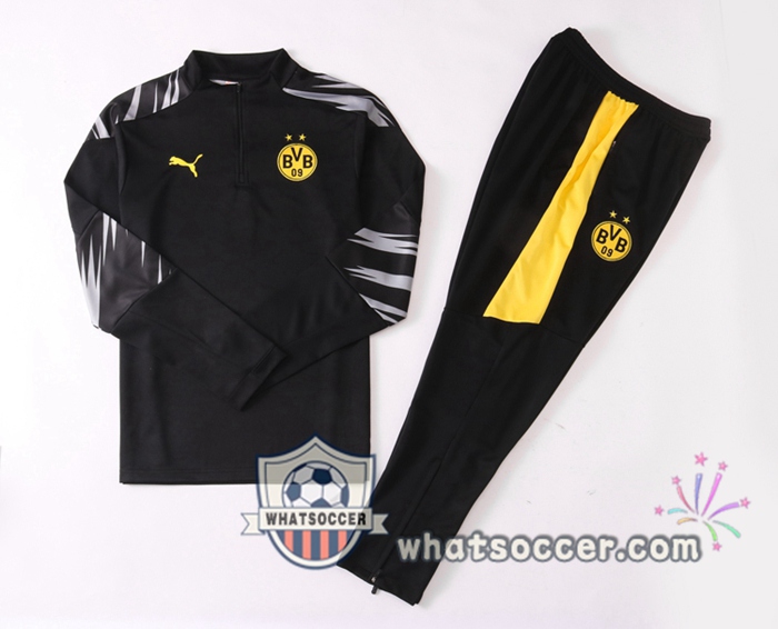 Dortmund BVB Black Tracksuit 2020-2021