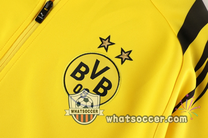 Dortmund BVB Yellow Training Jacket 2020-2021