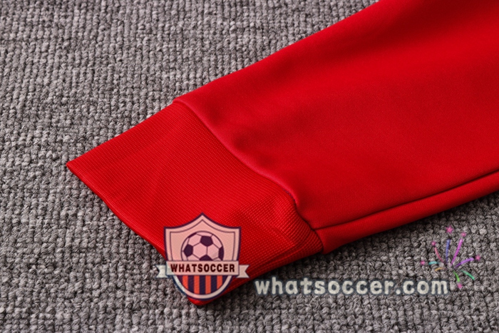 Pairis PSG Jordan Blue Red White Hooded Jacket 2020-2021