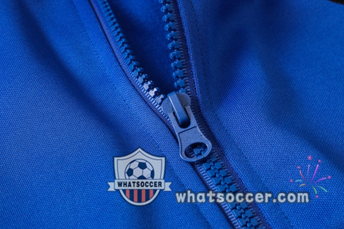 Pairis PSG Jordan Blue Red White Hooded Jacket 2020-2021