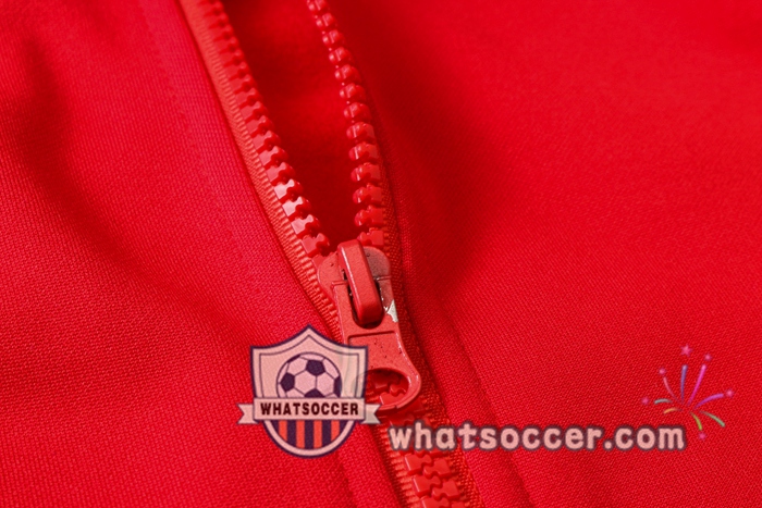 Pairis PSG Jordan Red White Blue Hooded Jacket 2020-2021