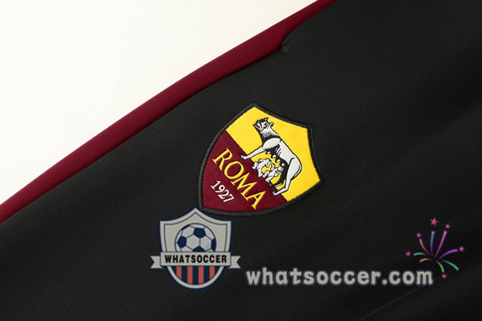 AS Roma Yellow Red Black Training Jacket 2020-2021