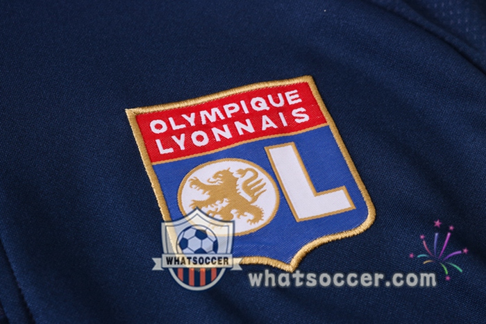 Olympique Lyonnais Blue Royal Tracksuit 2020-2021