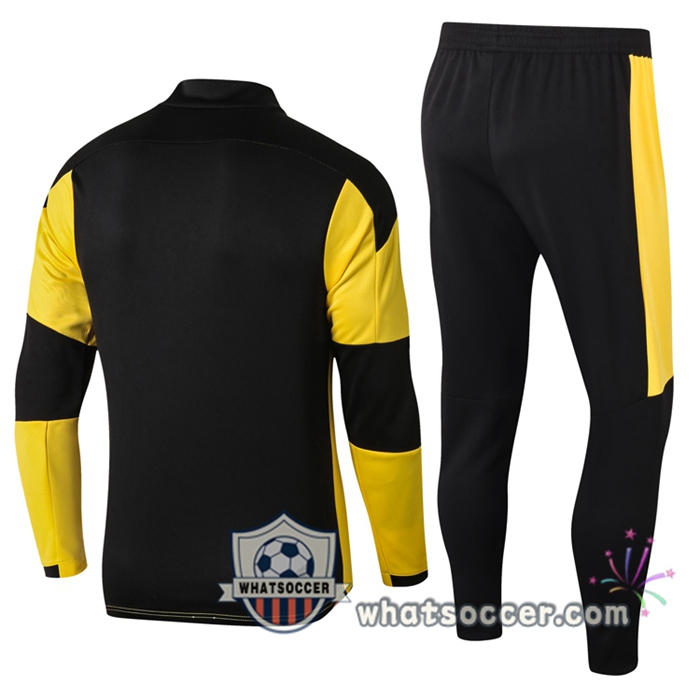 Dortmund BVB Yellow Black Training Jacket 2020-2021