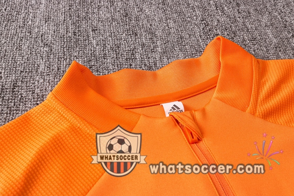 Manchester United Orange Tracksuit 2020-2021