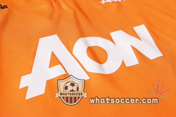 Manchester United Orange Tracksuit 2020-2021