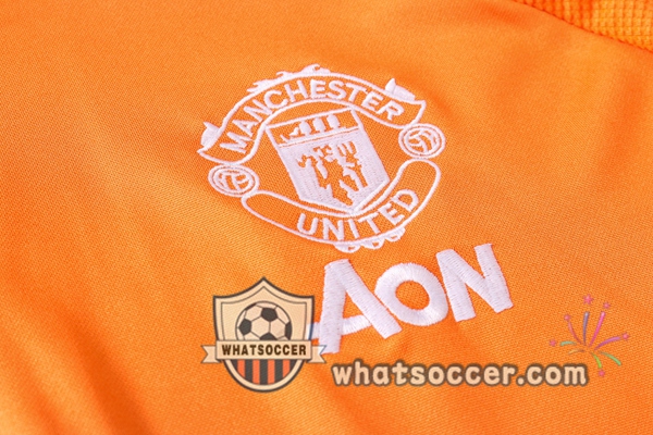 Manchester United Orange Tracksuit 2020-2021