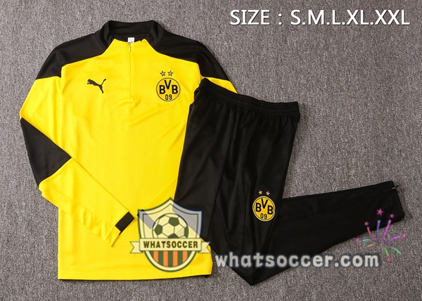 Dortmund BVB Yellow Tracksuit 2020-2021