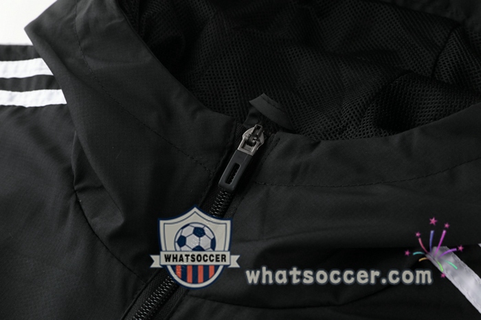 Germany Black Windbreaker Hoodie 2020-2021