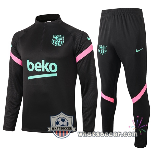 FC Barcelona Black Rose Tracksuit 2020-2021