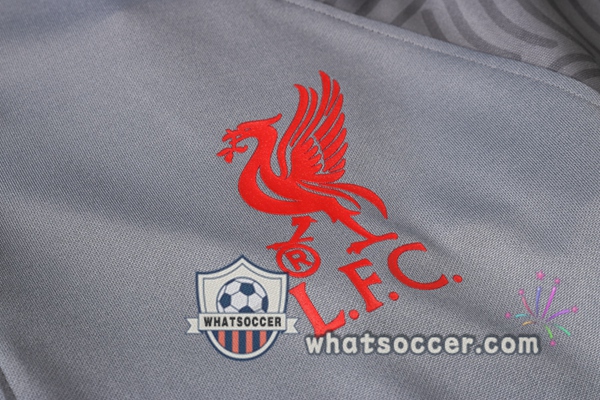 FC Liverpool Light Gray Tracksuit 2020-2021