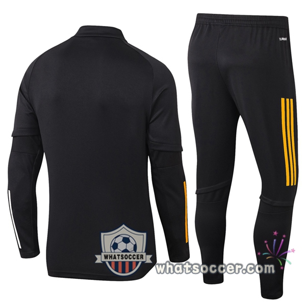 Manchester United Black Tracksuit 2020-2021