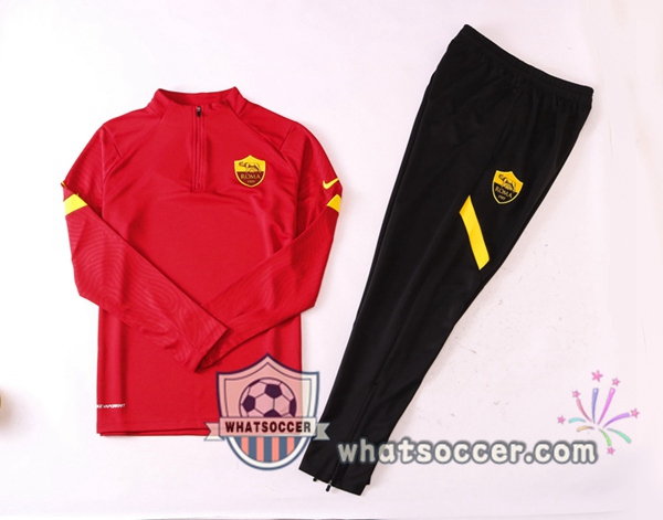 AS Roma Red Yellow Tracksuit 2020-2021