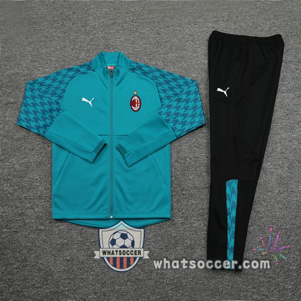AC Milan Blue Training Jacket 2020-2021