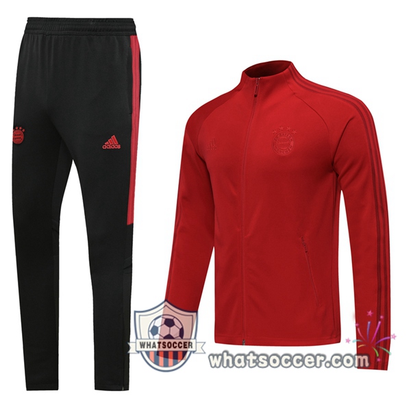 Bayern Munich Red Training Jacket 2020-2021