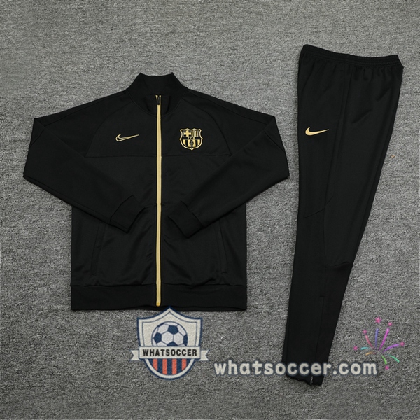 FC Barcelona Black Training Jacket 2020-2021