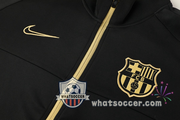 FC Barcelona Black Training Jacket 2020-2021