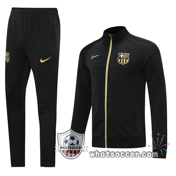 FC Barcelona Black Training Jacket 2020-2021