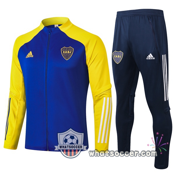 Boca Juniors Blue Yellow Training Jacket 2020-2021