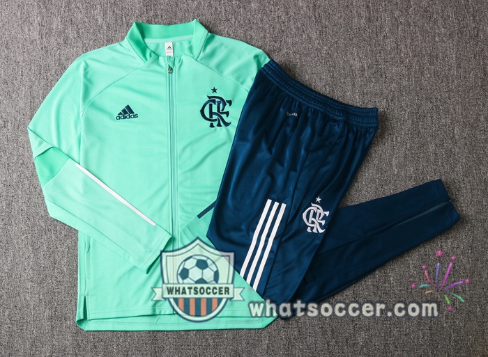 Flamengo Green Training Jacket 2020-2021