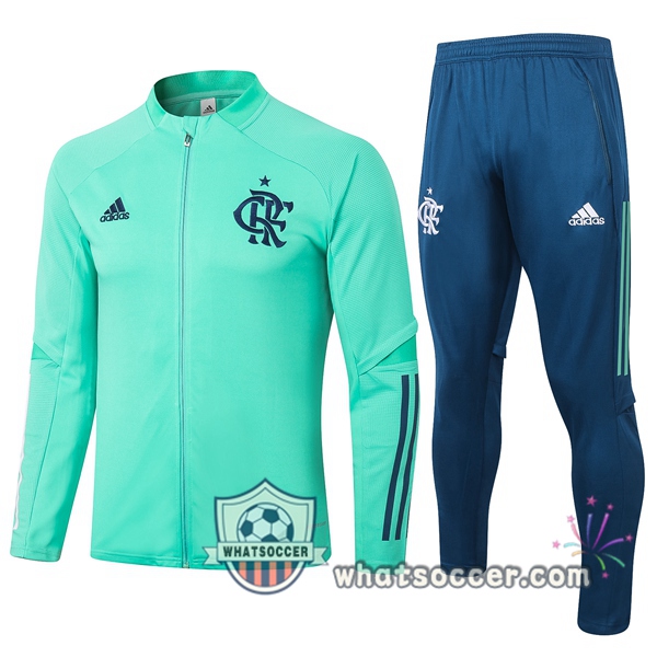 Flamengo Green Training Jacket 2020-2021