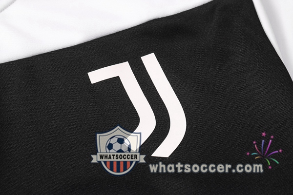 Juventus Black White Hooded Jacket 2020-2021