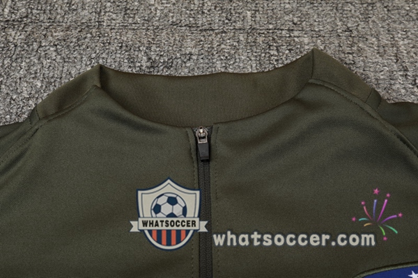 Atletico Madrid Green Tracksuit 2020-2021
