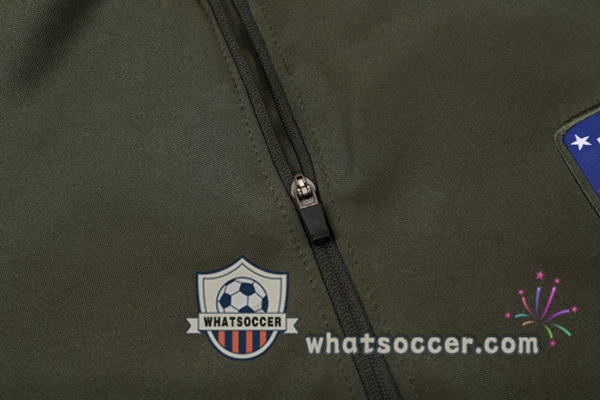 Atletico Madrid Green Tracksuit 2020-2021