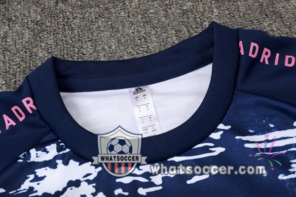 Real Madrid Blue White Tracksuit 2020-2021