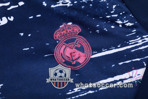Real Madrid Blue White Tracksuit 2020-2021