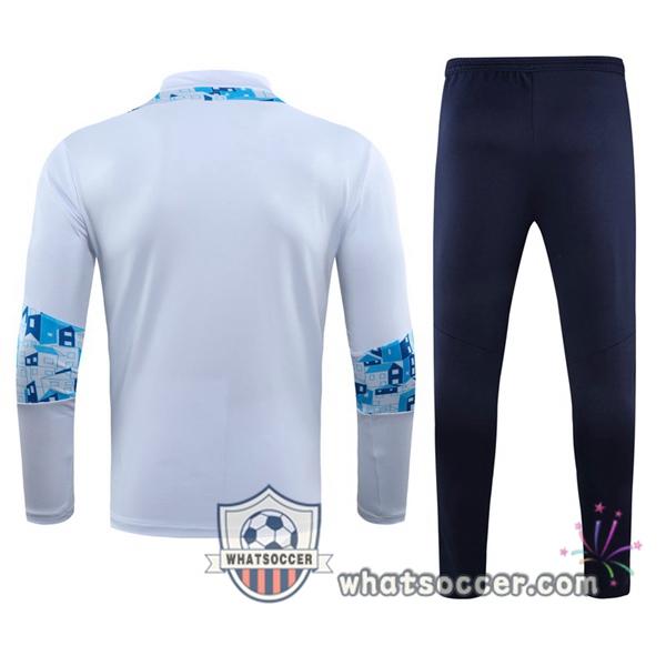 Olympique de Marseille White Tracksuit 2020-2021