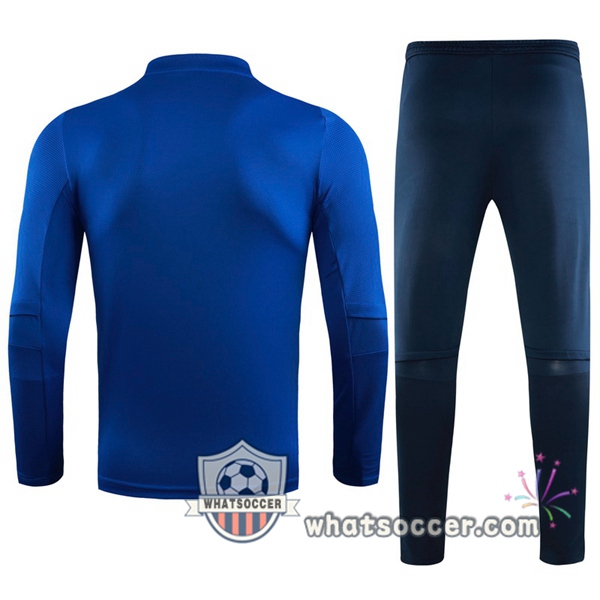 Olympique Lyonnais Blue Tracksuit 2020-2021